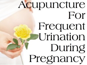 Acupuncture for Frequent Urination